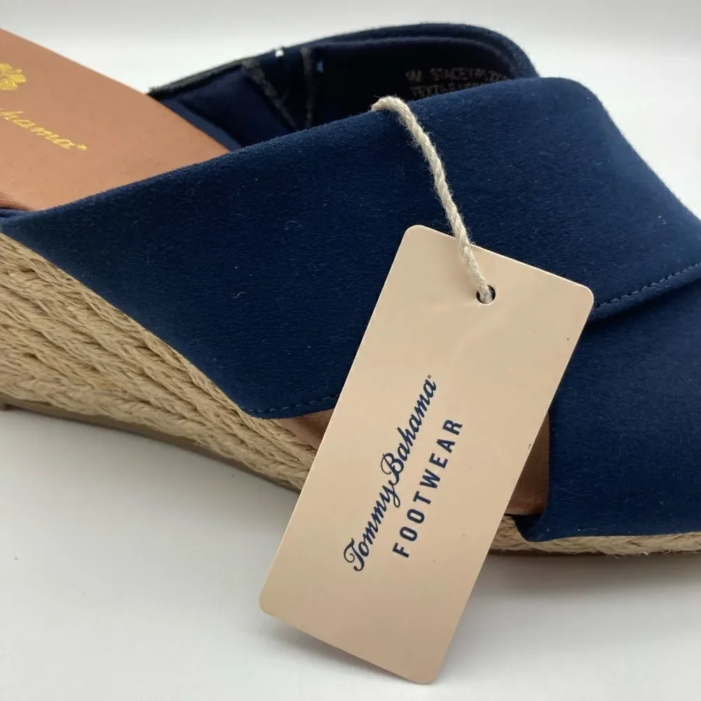 NWT Tommy Bahama Stasey Espadrille Wedge Sandals Size 9M